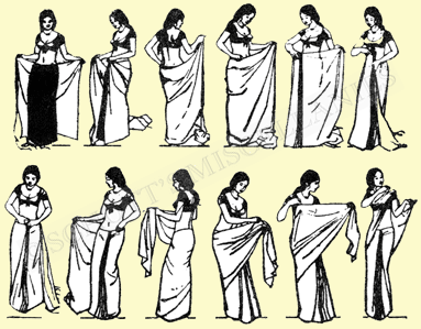 How Do Wrap Your Sari
